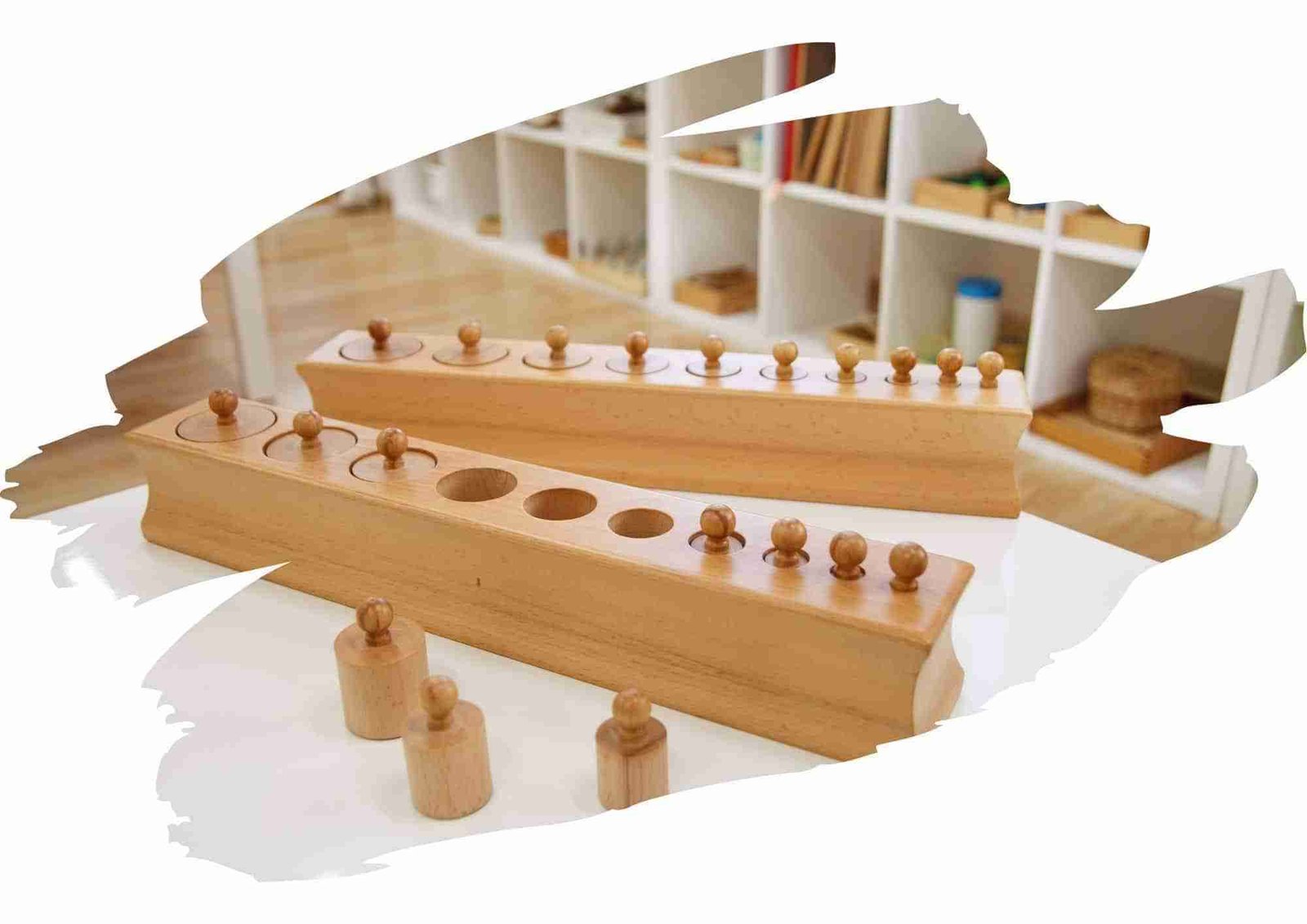 Montessori Cylinder Blocks - Spread The Word